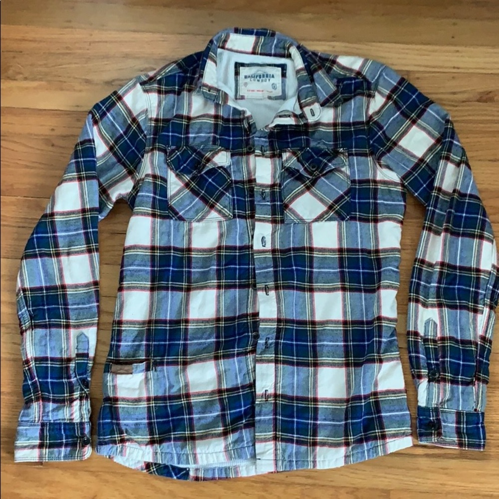 California Cowboy Men’s High Sierra flannel XS